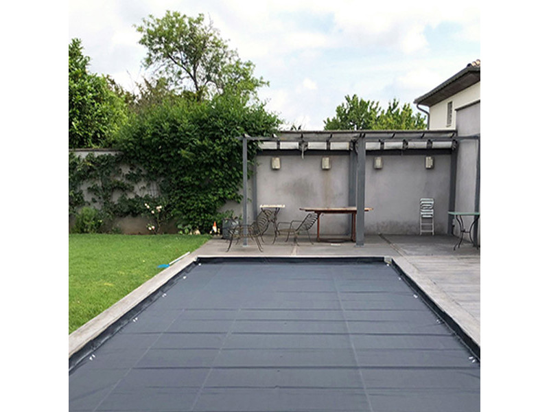 Protect One 2.0 – Gris | Couverture 9,87 x 3,56m | Bassin 9,67 x 3,36m